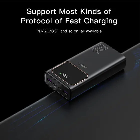 Yesido Power Bank With Led Display 20000mAh