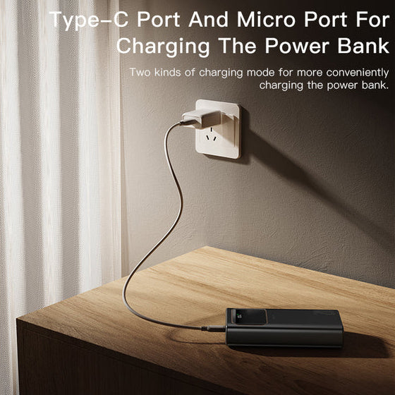 Yesido Power Bank With Led Display 20000mAh