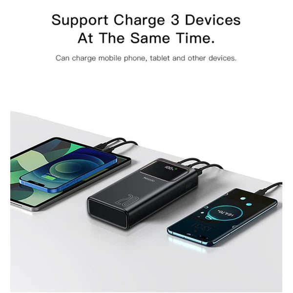 Yesido Power Bank With Led Display 20000mAh