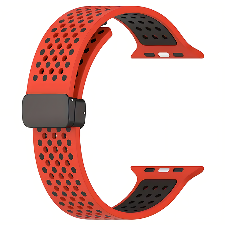 Magnetic Silicone Breathable Strap for Apple Watch - iCase Stores