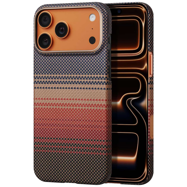 Gradient Woven Texture MagSafe Case for iPhone 17 Pro Max
