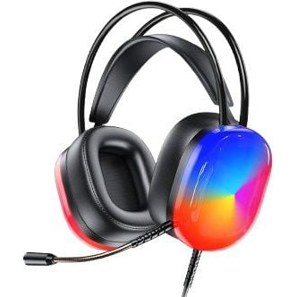 Awei Wired 7.1 Surround Sound Gaming Headset with RGB Lights & Built-in Mic