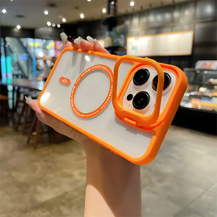 Clear Magnetic Case with Lens Holder - iCase Stores