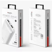 Yesido Portable Power Bank Dual USB Output 20000mAh