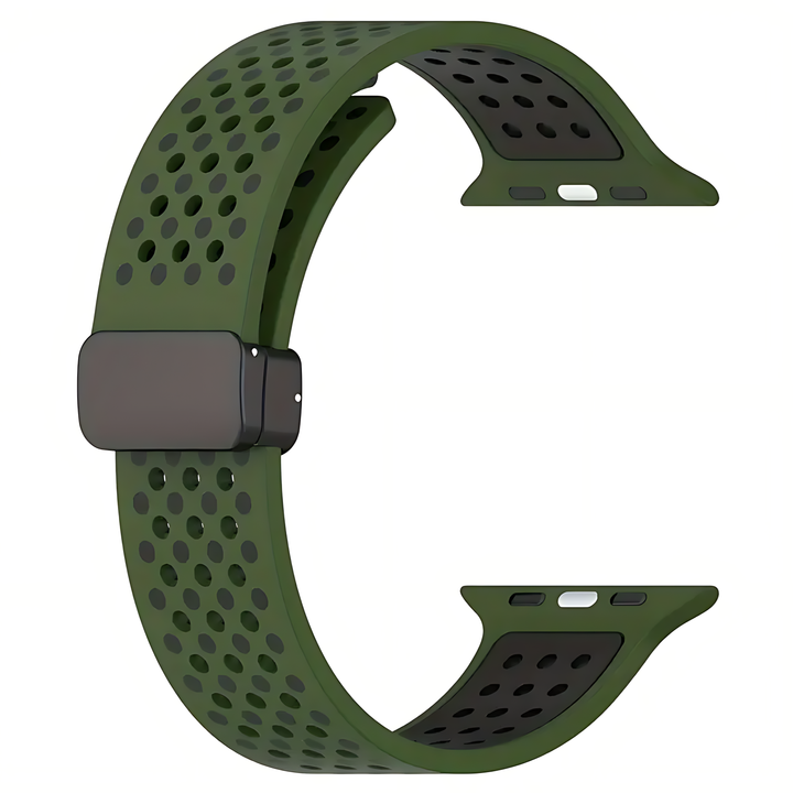 Magnetic Silicone Breathable Strap for Apple Watch - iCase Stores