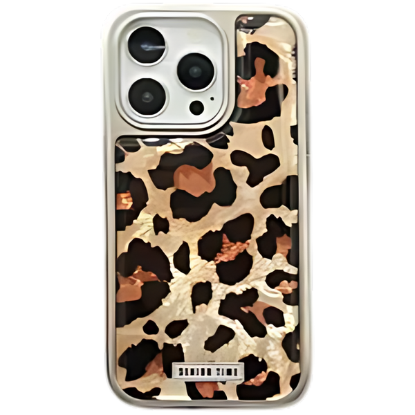Elegant Glossy Leopard Pattern Case
