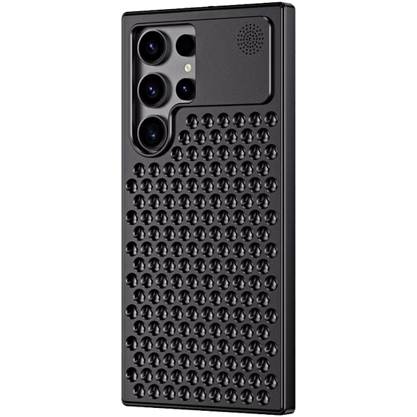 Luxury Metal Cooling Heat Dissipation Shockproof Armor Case for Samsung