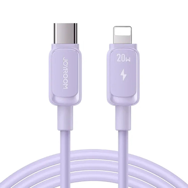 Joyroom Multi-Color Series Fast Charging Data Cable (Type-C to Lightning) 1.2M