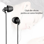 Yesido Silicon Sleep Stereo Earphone With Microphone