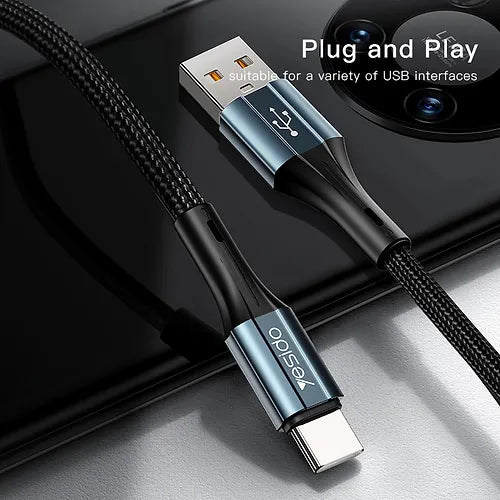 Yesido Fast Charging Data Cable 1.2M