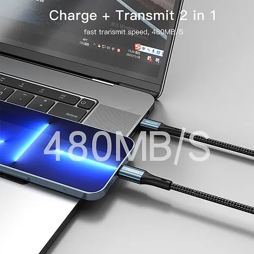Yesido Fast Charging Cable (Type-C to Lightning) 20W