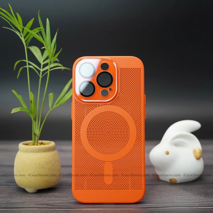 Breathable MagSafe Case with Camera Lens Protection - iCase Stores