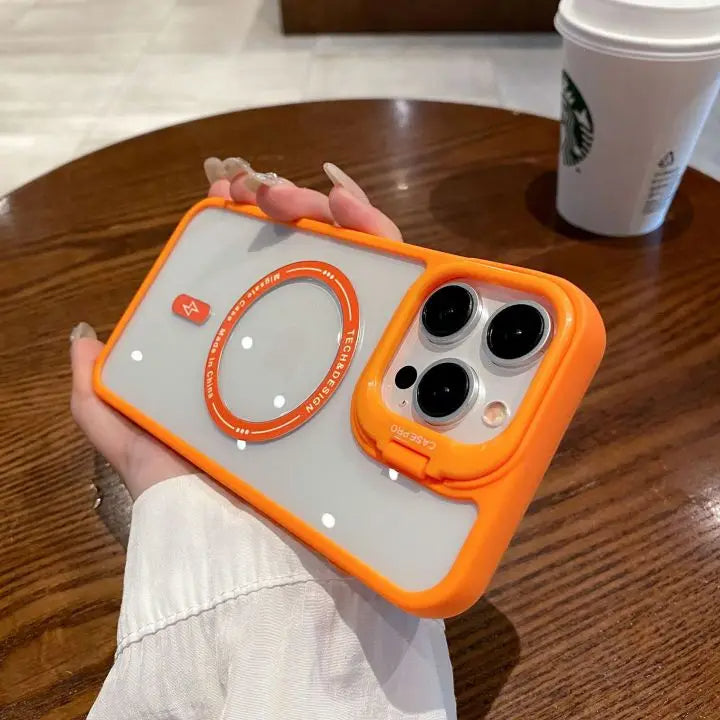 Clear Magnetic Case with Lens Holder - iCase Stores