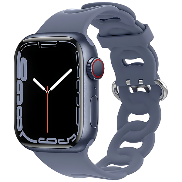 Ring Soft Silicone Strap with Secure Buckle for Apple Watch - iCase Stores