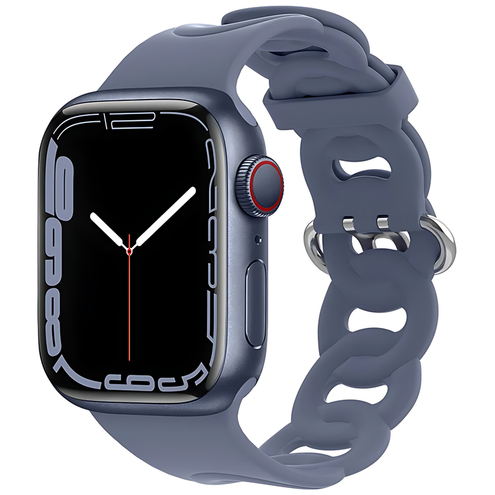 Ring Soft Silicone Strap with Secure Buckle for Apple Watch - iCase Stores