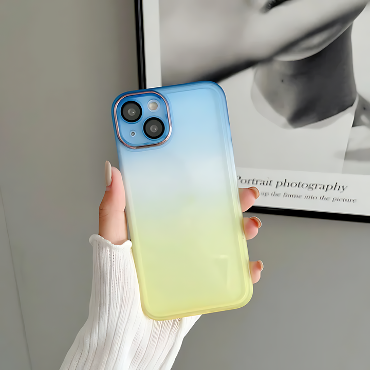 Transparent Gradient Soft TPU Phone Case - iCase Stores