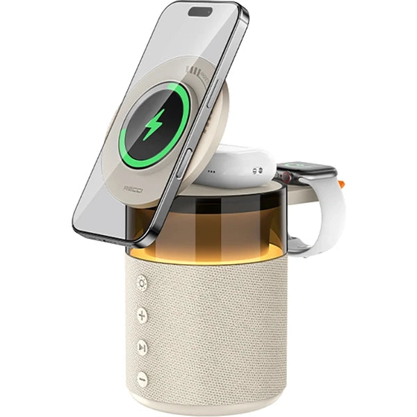 Recci 5-in-1 Wireless Charging Speaker
