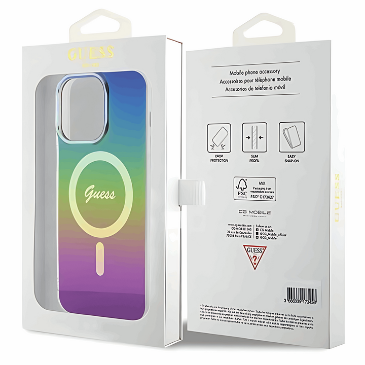 Guess IML Iridescent With MagSafe Case - iCase Stores