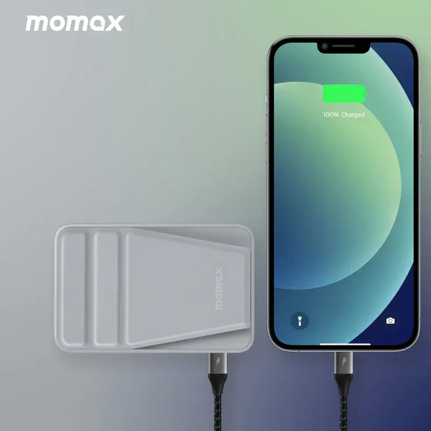 Momax Magnetic Wireless Charging Power Bank with Stand 5000mAh / 20W