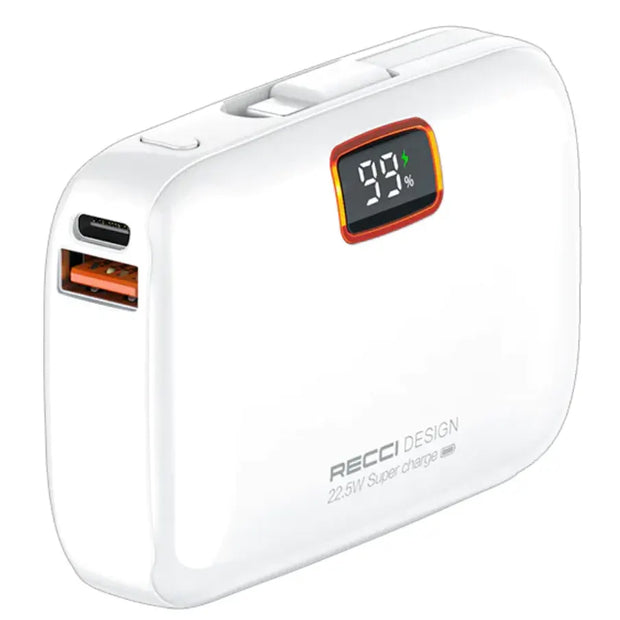 Recci Genius Fast Charging Power Bank 10000mAh
