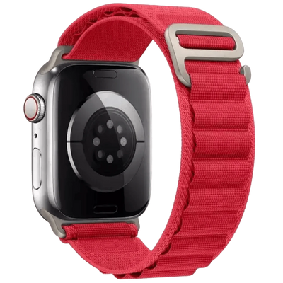 Alpine Loop Apple Watch Band - Red - iCase Stores
