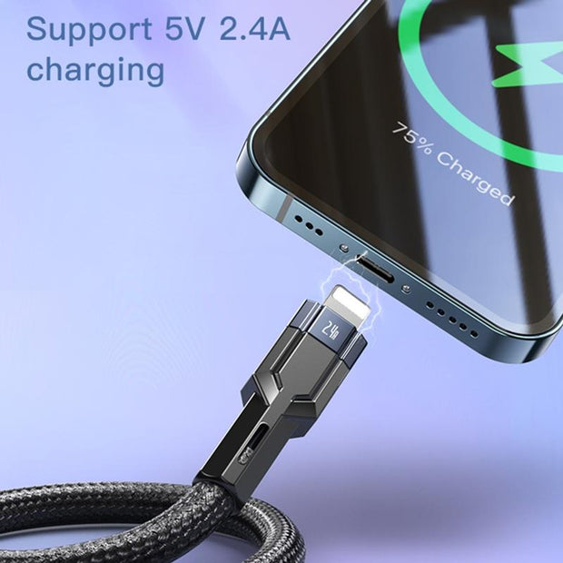 Yesido Type-C To Lightning Data Transfer & Charge Cable 1.2M