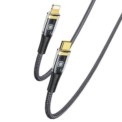 Yesido Quick Charging Cable Type-C To Lighting Phone Data Cable 3A - iCase Stores