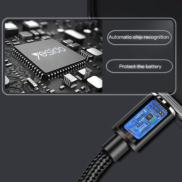 Yesido Type-C to Lightning Data Cable 1.2m