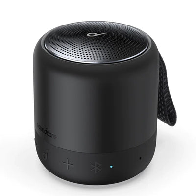 Anker Soundcore Mini 3 Bluetooth Speaker, BassUp and PartyCast Technology, USB-C, Waterproof IPX7, and Customizable EQ