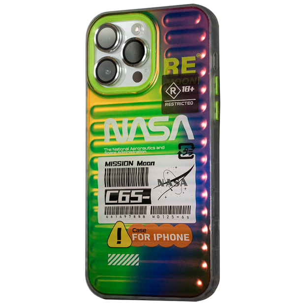 𝐍𝐀𝐒𝐀 Barcode Streaks Reflections Case