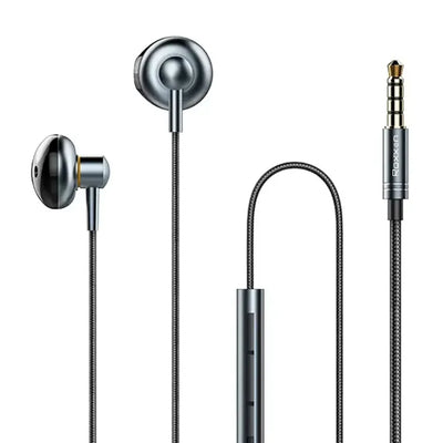 Recci Wired Earphones High Quality Metal Material 3.5mm