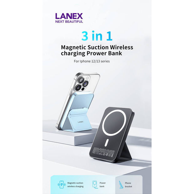 Lanex Magsafe Magnetic Battery (MagGo)