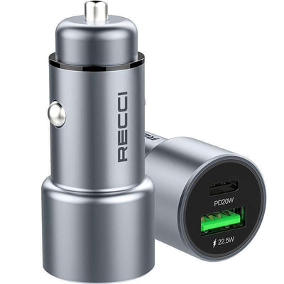 Recci C-Route Car Charger 42.5W - iCase Stores