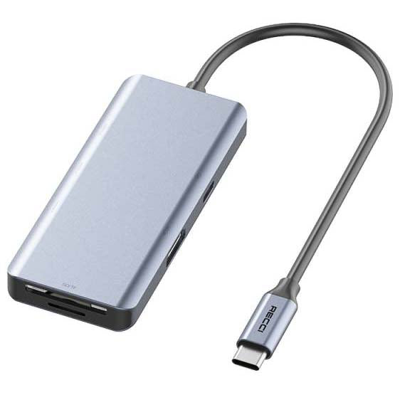 Recci 7 In 1 Type-C Hub PD 100W Charge 120mm - iCase Stores