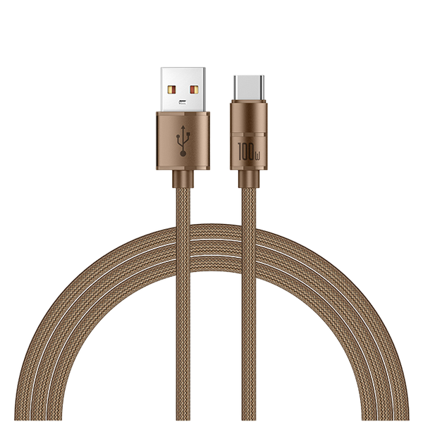 Recci Warrior Series 100W Fast Charging USB-A to Type-C Cable