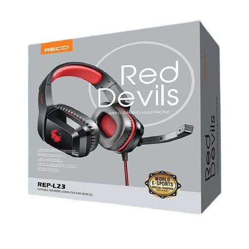 Recci Red Devils Gaming HeadPhone