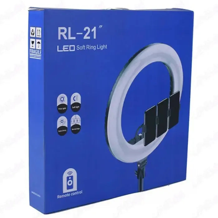 Led Selfie Ring Light With USB Port & 3 Mobile Holder - iCase Stores