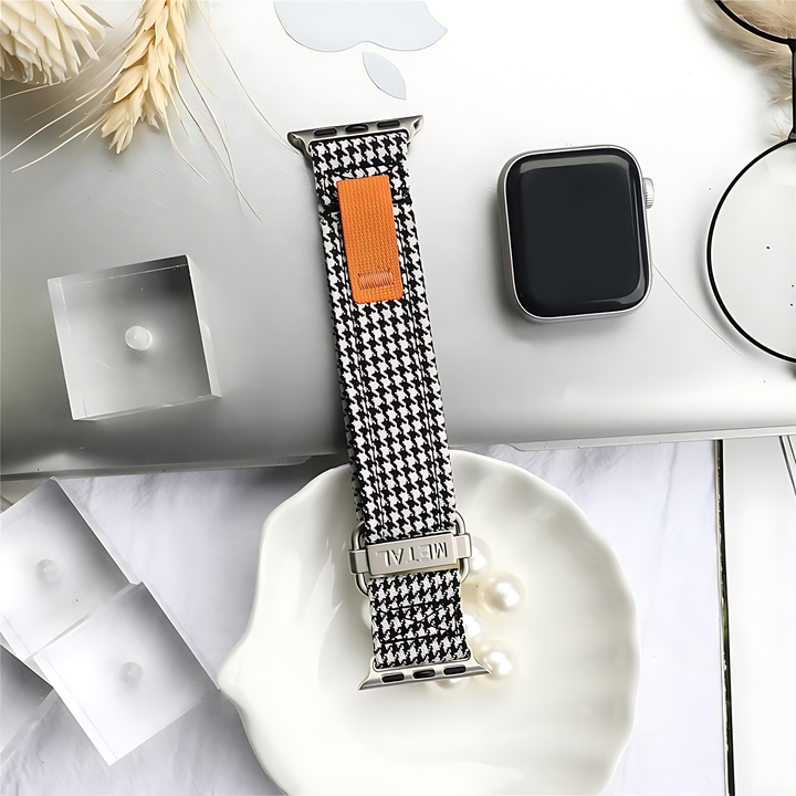 Hook & Loop Design Rugged Nylon Strap For Apple Watch - iCase Stores
