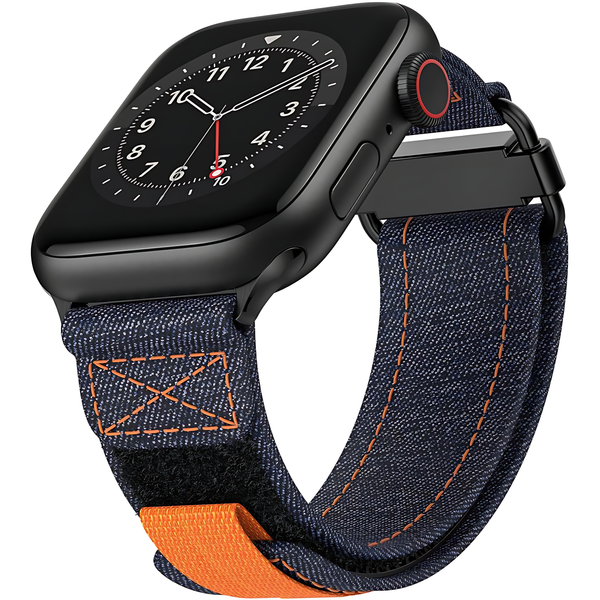 Hook & Loop Design Rugged Nylon Strap For Apple Watch - iCase Stores