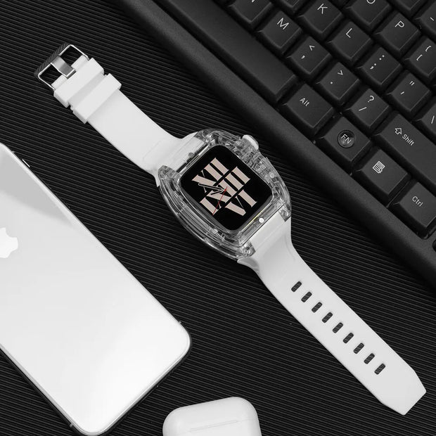 Luxury Modification Kit & Transparent Case for Apple Watch