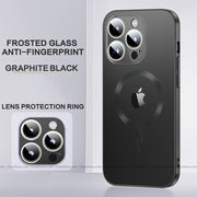 Frosted MAGSAFING PC Case With Nano Glass Camera Lens - iCase Stores