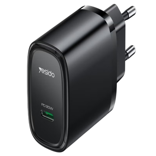 Yesido PD 20W USB-C Fast Charging Wall Charger (UK Plug)