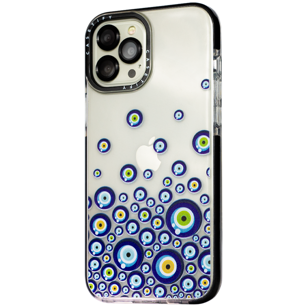 Blue Eyes Fashion Clear Case - iCase Stores