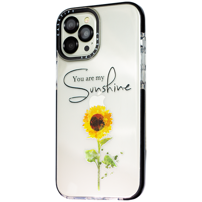 Sun Flower Fashion Clear Case - iCase Stores