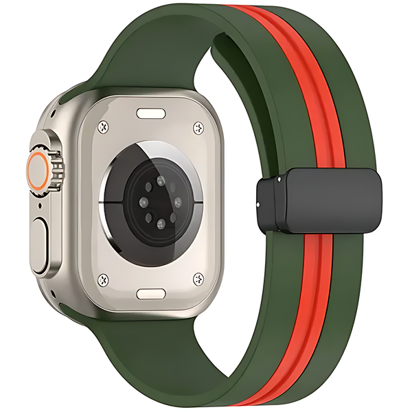 Soft Sport Silicone Magnetic Buckle For Apple Watch - iCase Stores