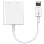 Recci Lightning to Lightning and DC 3.5mm Converter (Support Call function)