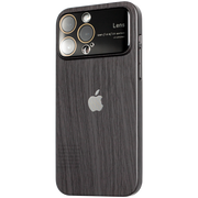 Luxury Wood Grain Wide Lens Case