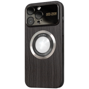 Wood Grain Wide Lens Case with MagSafe