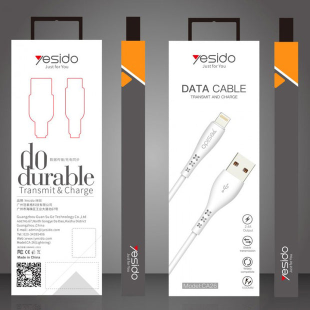 Yesido USB data cable 1.2m