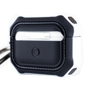 Hybrid Frame Protective AirPods Pro Case - White